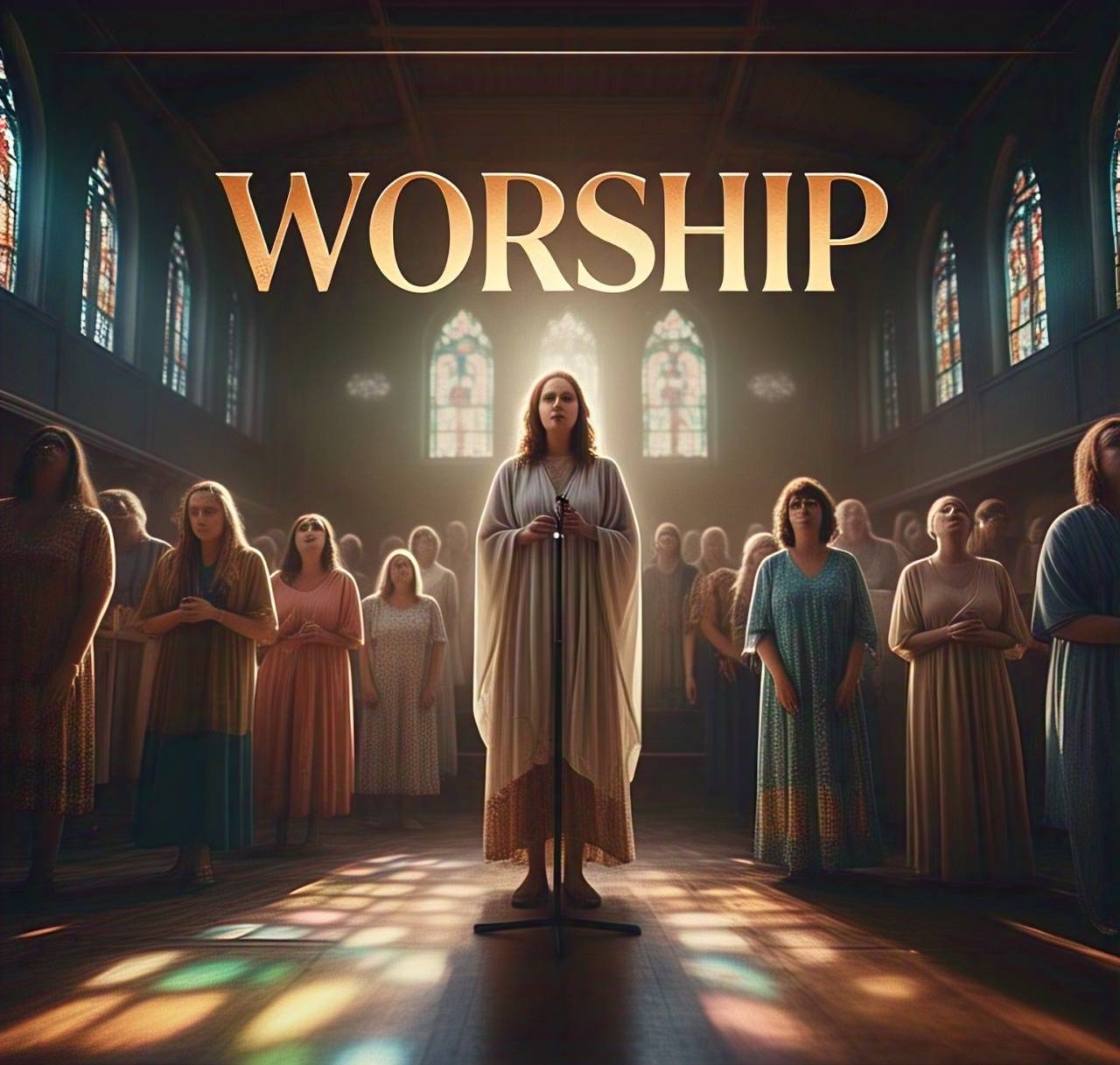 KEGIATAN IBADAH KAUM PEREMPUAN GABUNGAN